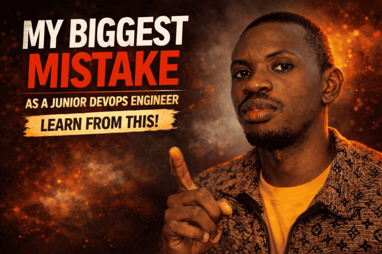 The Biggest Mistake I Made as a Junior DevOps Engineer